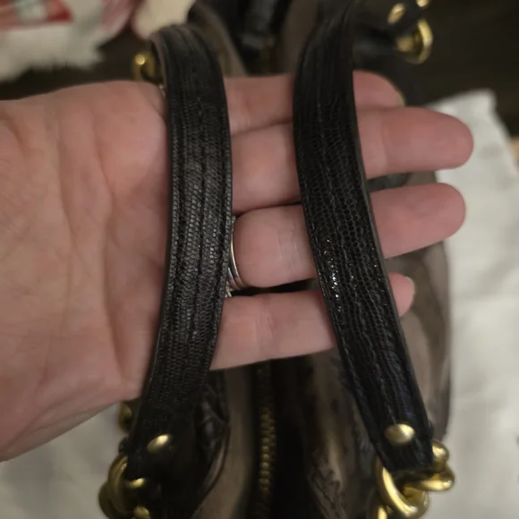 COACH BROOKE OPTICAL W/OSTRICH 14339 rare! - Picture 3 of 12